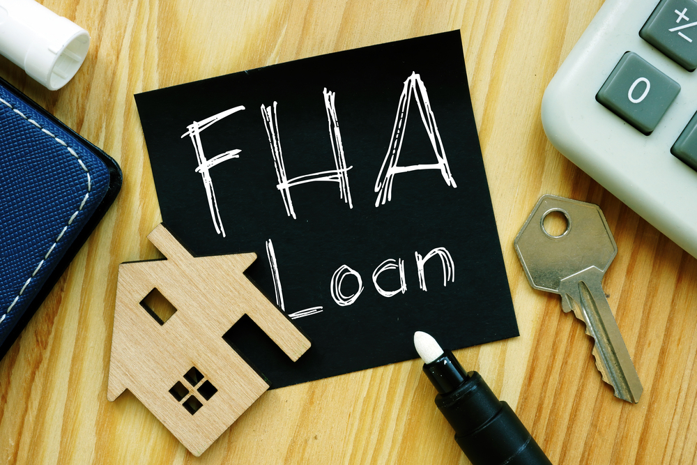 Fha,Loan,Is,Shown,On,The,Business,Photo,Using,The